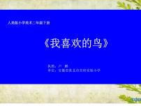 小学美术人美版二年级下册19.我喜欢的鸟备课ppt课件