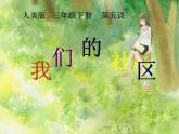 小學(xué)美術(shù)人美版 三年級下冊 5我們的社區(qū) 課件