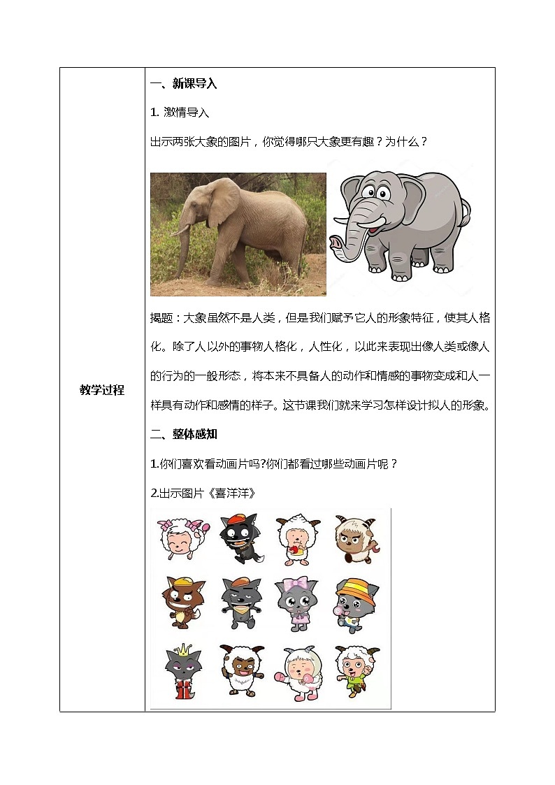第11 课《拟人的形象》课件PPT+教案02