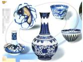 赣美版二下18.画青花纹饰 课件