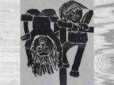 赣美版四下 14.纸版画 课件