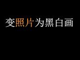 四年級(jí)下冊(cè)美術(shù)課件－9.變照片為黑白的畫 ｜嶺南版