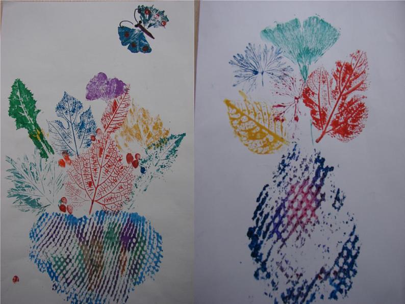 美术一年级下册湘美版－第9课《有趣的拓印》 课件第3页