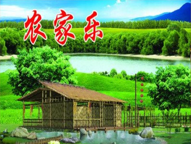 美术三年级下湘美版－第13课《农家乐》 课件第1页