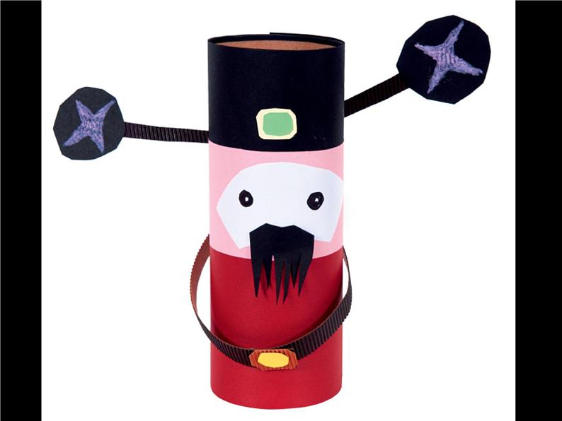 冀美版小学美术四下 8.纸筒人 课件03