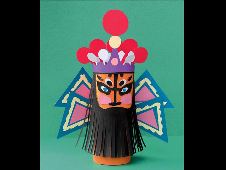 冀美版小学美术四下 8.纸筒人 课件08