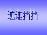 16遮遮擋擋 課件