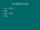 五年级下册美术课件－10《光与影》  ｜浙美版（2014秋）