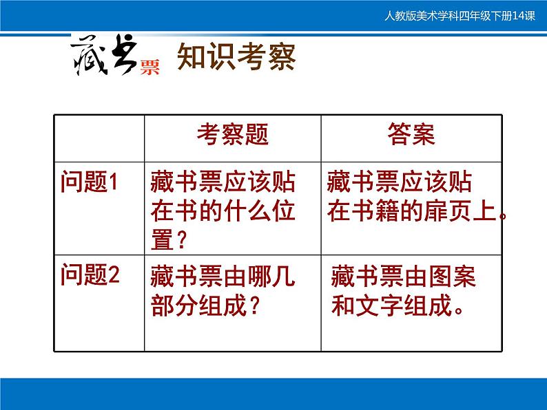 四年级美术下册课件-第14课 藏书票（8）-人教版第7页