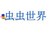 赣美版二下5.虫虫世界 课件