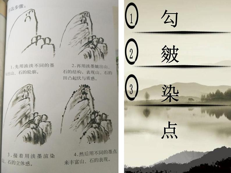 赣美版六下 12.写意山水画 课件第3页