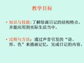 冀美版小學(xué)美術(shù)四下 11.繪畫日記 課件