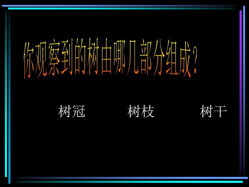 湘美版小学美术一下 21.小树快快长 课件第4页