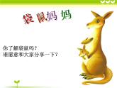 湘美版小学美术一下 8.袋鼠妈妈的口袋 课件