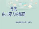 湘美版小学美术一下 5.由小变大的画 课件