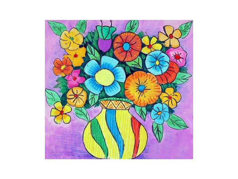 四年级上册美术课件-第16课 瓶花 丨赣美版第7页