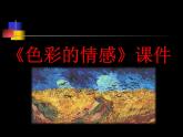 《色彩的情感》課件1
