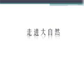 《走近大自然》課件4