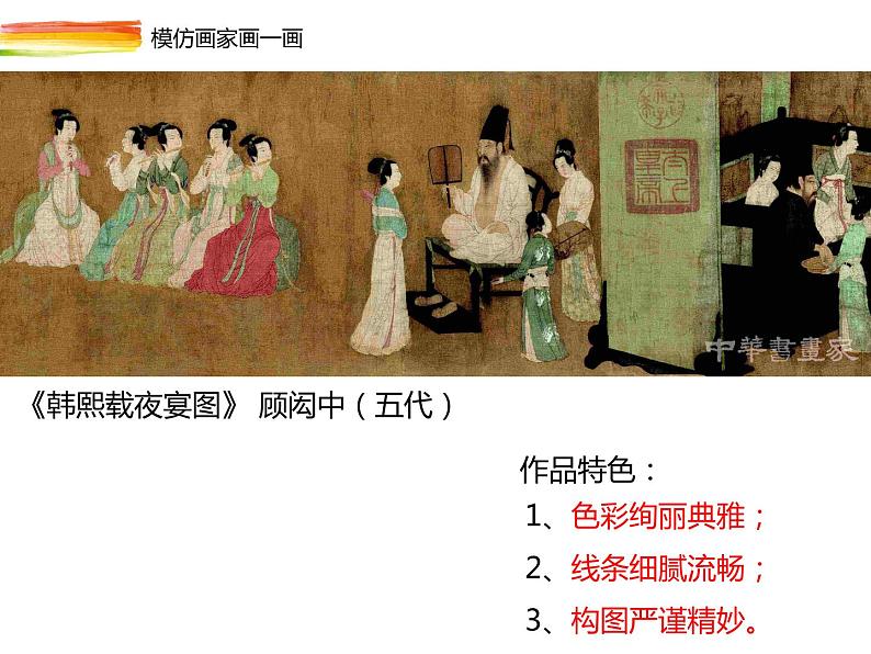 岭南版四年级下册美术 10.模仿画家画一画 课件第6页