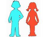 湘美版小學美術二下 14.男生女生 課件