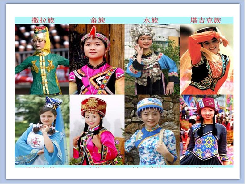 赣美版美术四年级上册 《民族服饰》课件04