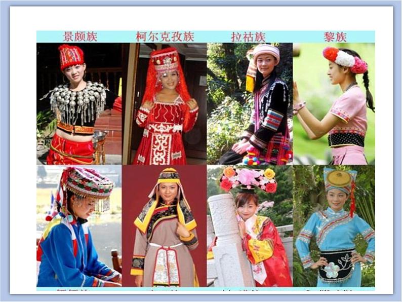 赣美版美术四年级上册 《民族服饰》课件05