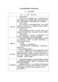 小学美术教学设计  四年级下册（精编