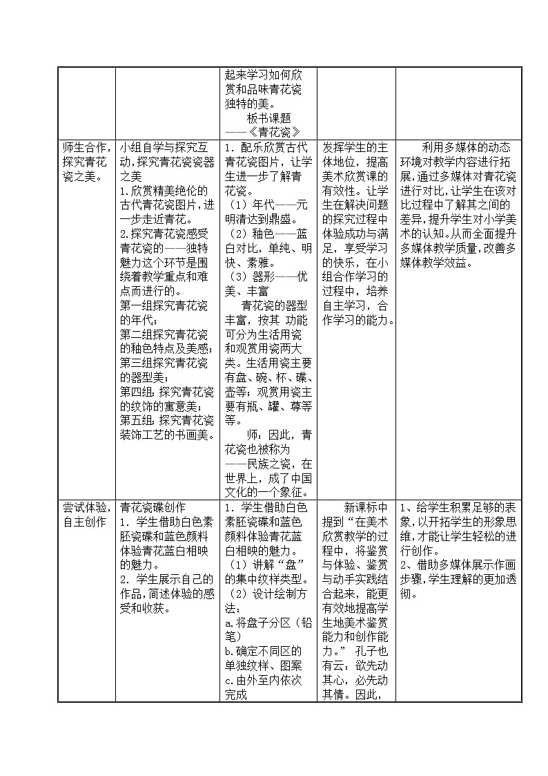 《12. 青花瓷》（教案）-美术五年级上册湘美版02