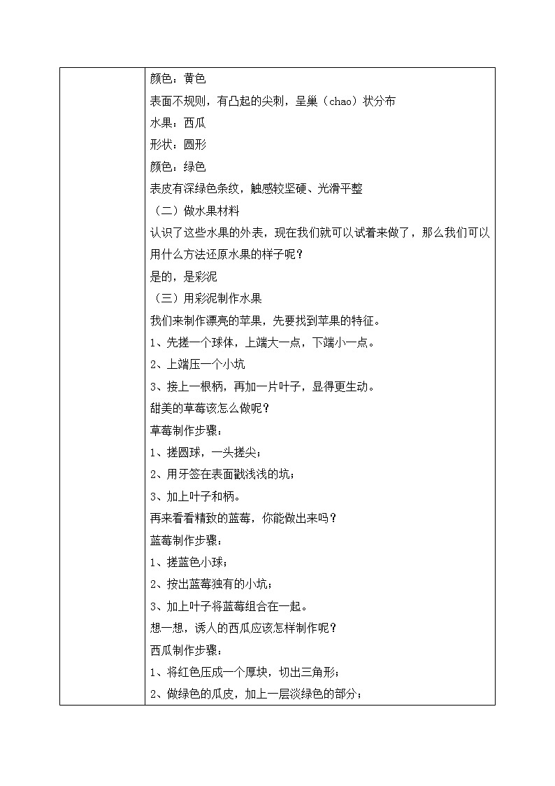 人教版美术一下13.《各式各样的水果》课件+教学设计02