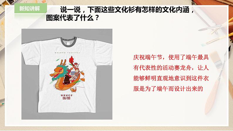 人教版四下美术  第15课《设计文化衫》（课件+教案）06