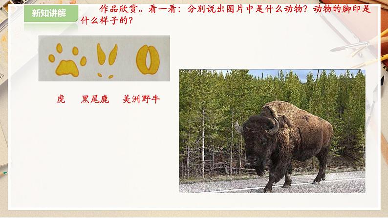 人教版 美术 二年级下册 第十课《脚印的联想》课件第5页