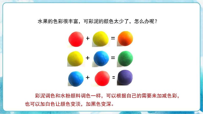 一下册美术13课《各式各样的水果》课件04