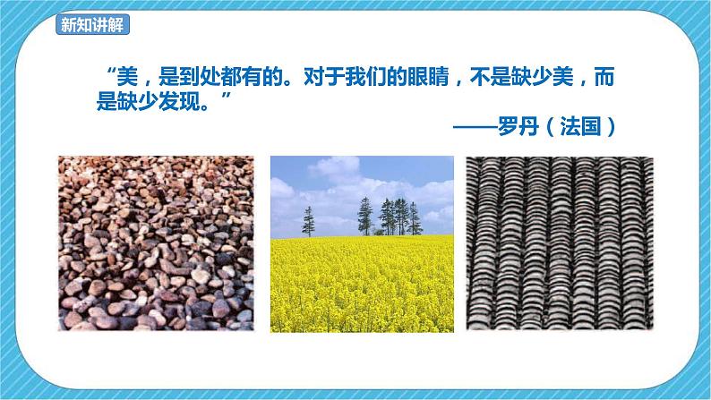 人教版美术 六年级下册 第二课 寻找美的踪迹-课件第3页