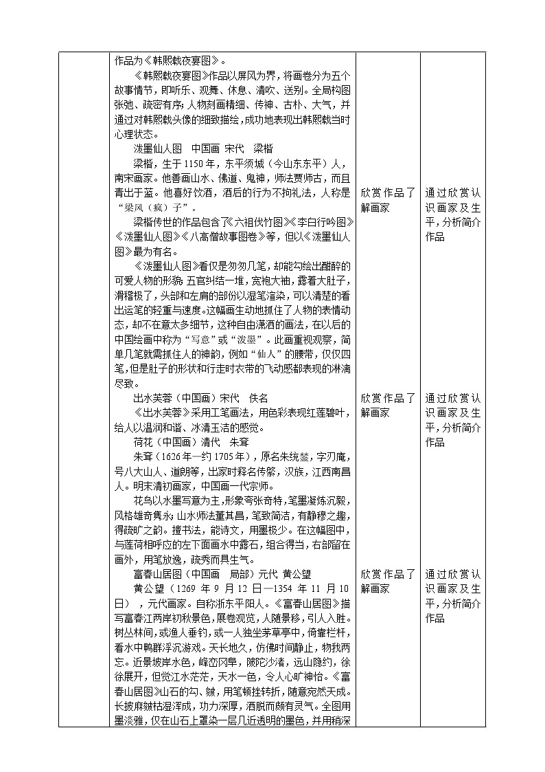 第十一课《认识中国画》课件+教案+说课课件+说课稿02