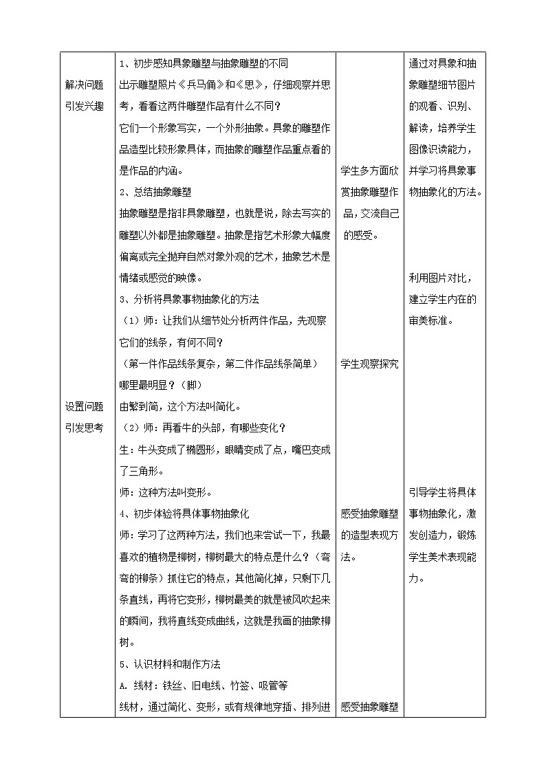 第3课 抽象的雕塑 课件+教案02