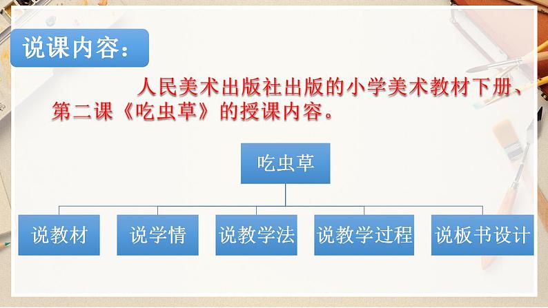 【人美版】二下美术  第二课 《吃虫草》（授课课件+授课教案+说课课件+说课教案）02