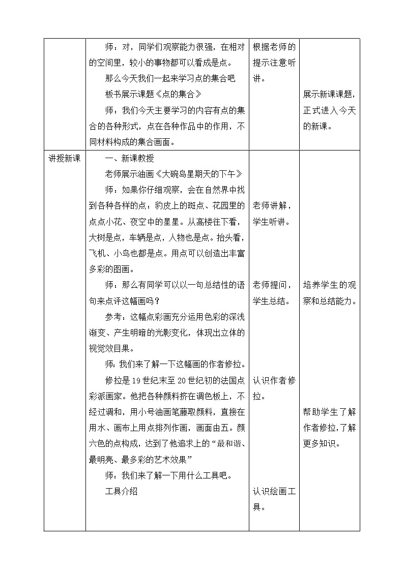 【人教版】六上美术  第2课《点的集合》（课件+教案）02