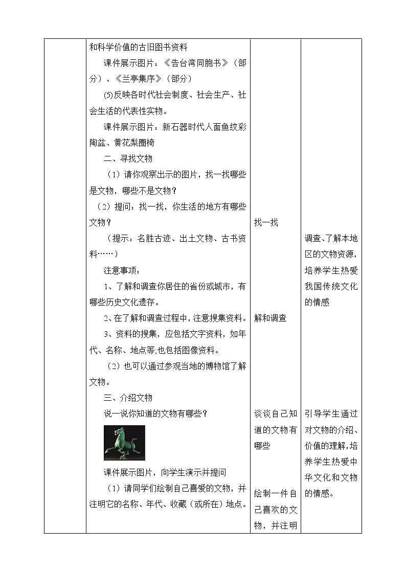 【人教版】六上美术  第12课《保护文物》（课件+教案）03