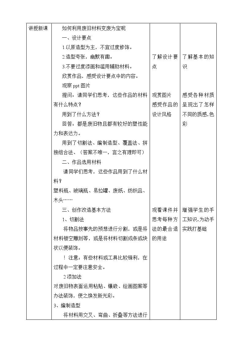 【人教版】六上美术  第11课《废旧物的“新生命”》（课件+教案）02