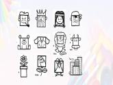 蘇少版六年級(jí)下冊美術(shù)《第16課　奇妙的圖形》課件