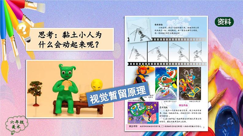人美版美术六年级上册《电脑美术——黏土动起来》课件02