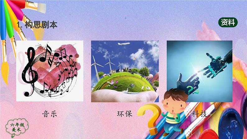 人美版美术六年级上册《电脑美术——黏土动起来》课件07