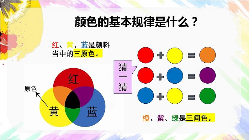 【核心素养目标】人教版小学美术2上第1课《流动的颜色》课件+教案（含教学反思）05