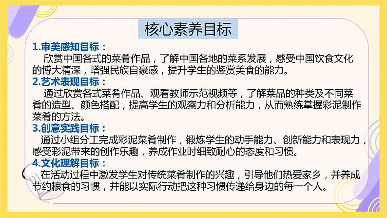 【核心素养目标】人教版2上美术第14课《做一道拿手“菜”》课件+教案（含教学反思）02