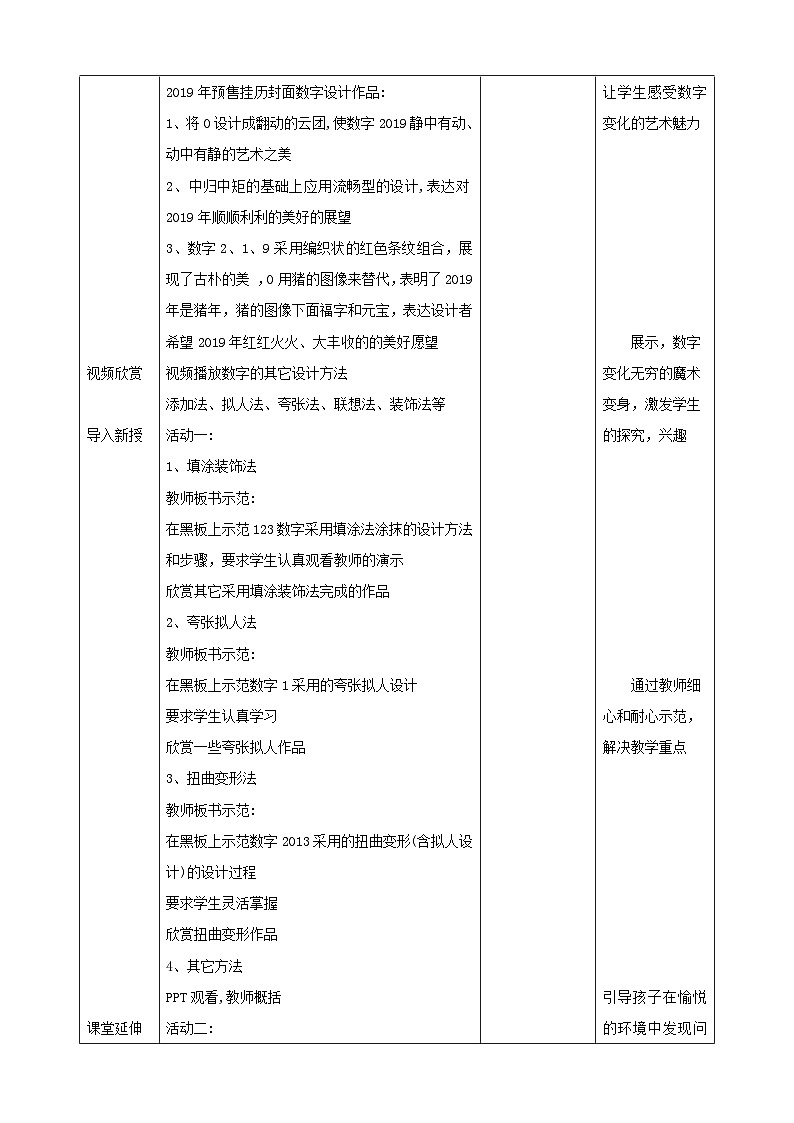 岭南版 小学美术二年级上册16.《有趣的数字》课件+教案+素材02