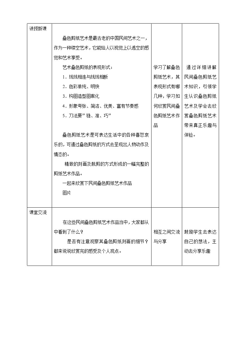 5 《 剪出缤纷的生活》 课件+教案 岭南版美术五年级上册02