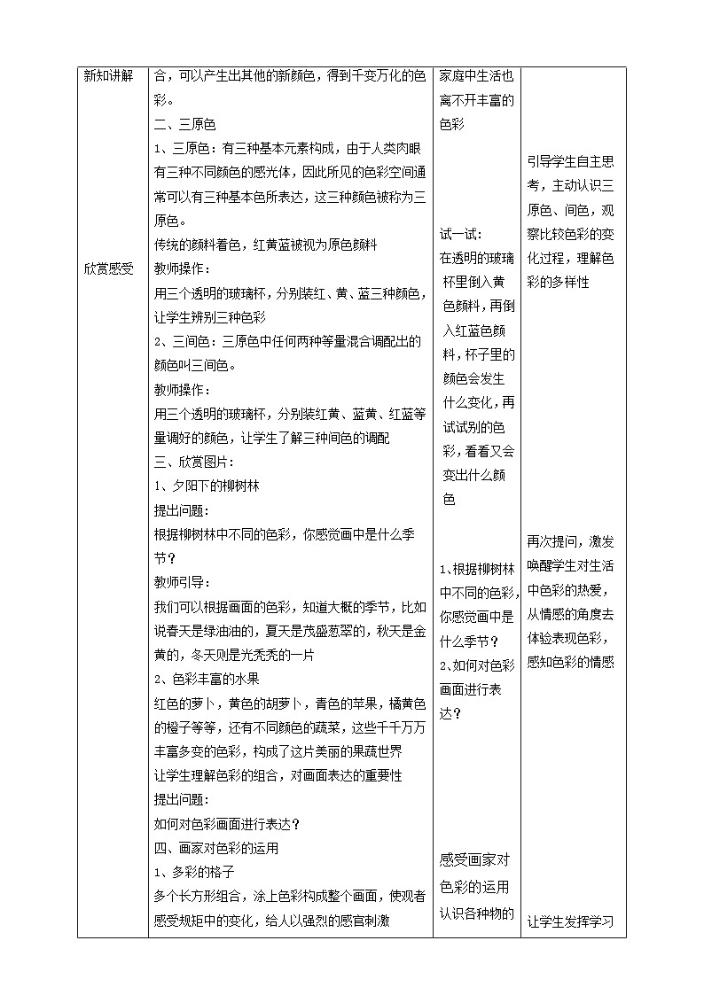岭南版美术三年级上册5.《缤纷的色彩乐园》(课件+教案)02