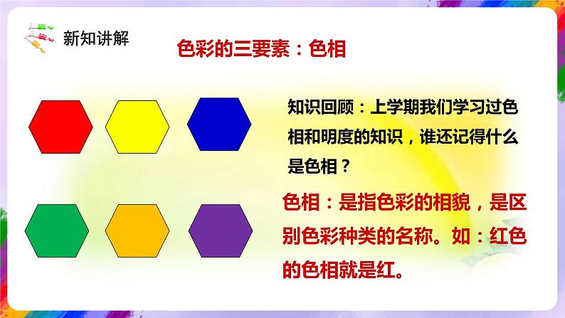 【核心素养】人美版美术五年级下册1.3《色彩的纯度》课件第8页