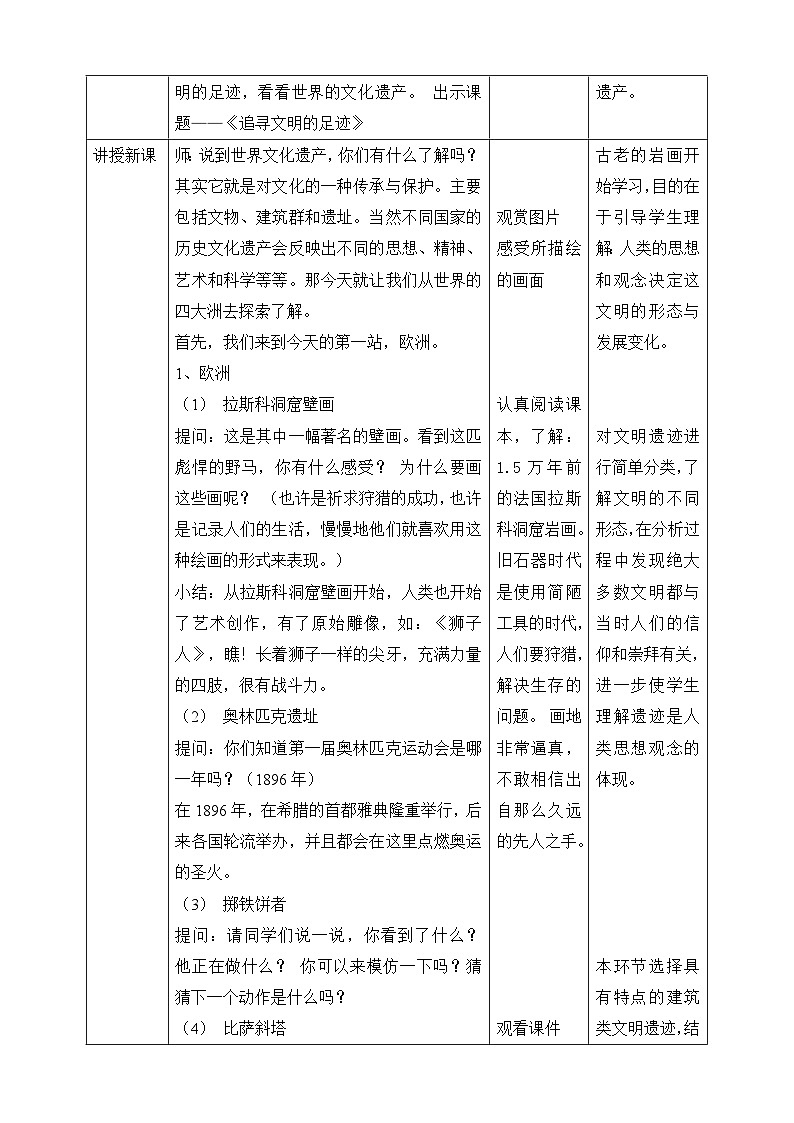 【核心素养】人美版美术六年级下册1《追寻文明的足迹》课件+教案+素材02