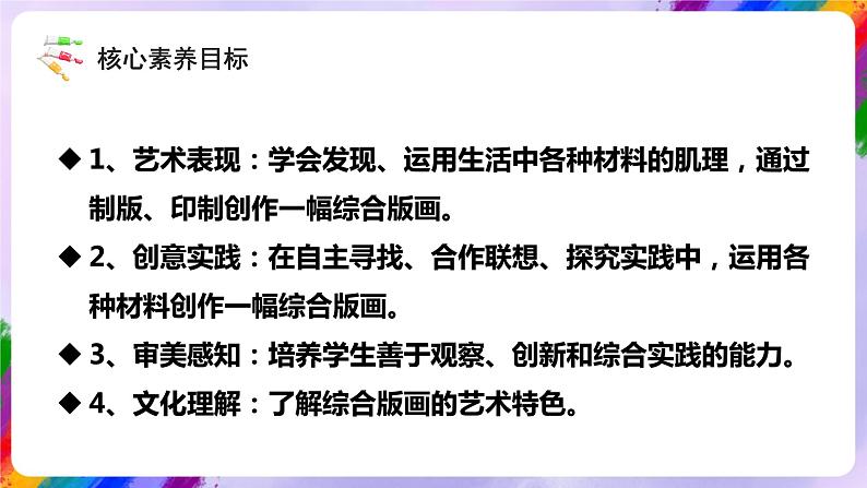 【核心素养】人美版美术六年级下册7《用各种材料来制版》课件第3页